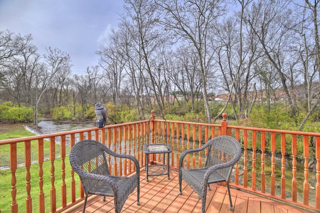 Bristol Retreat With Creek Access 2 Mi To Dtwn Villa Bagian luar foto
