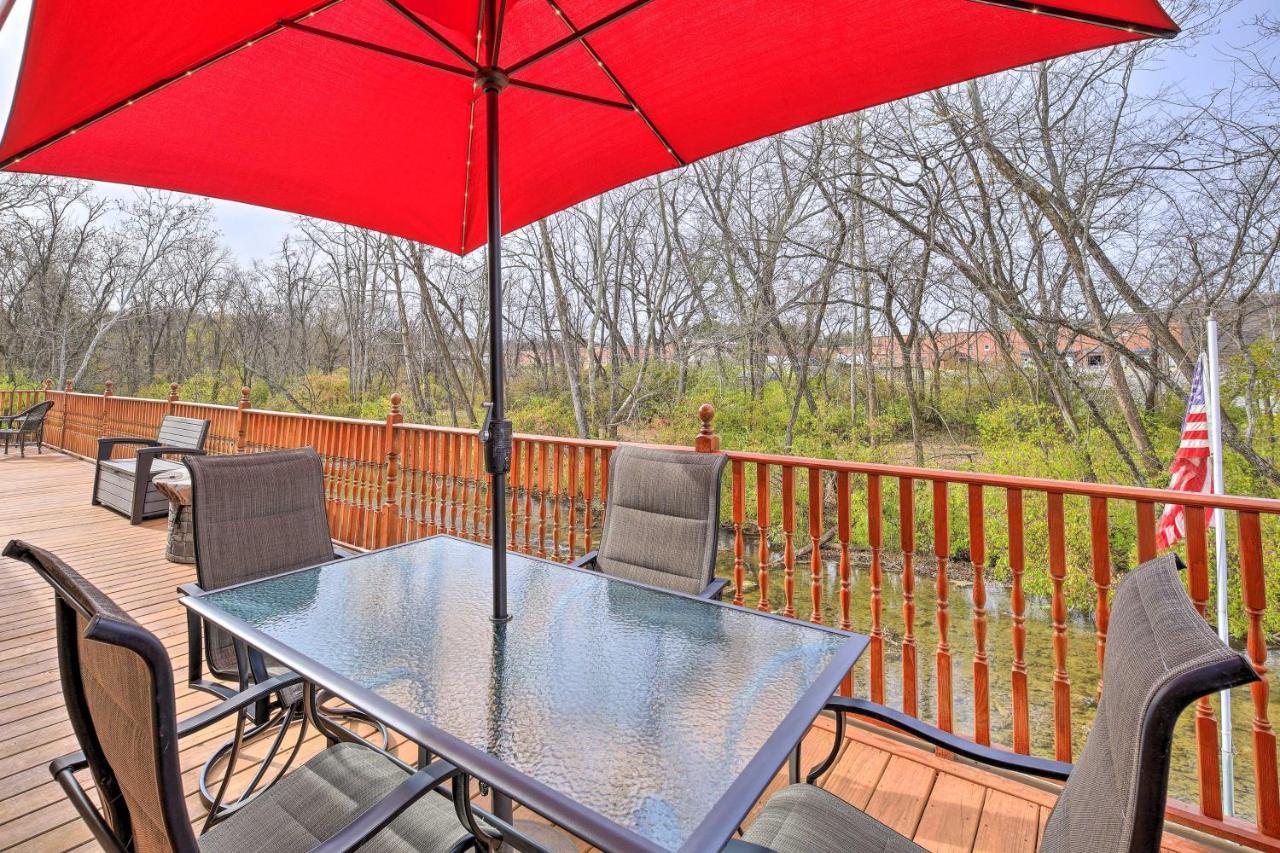 Bristol Retreat With Creek Access 2 Mi To Dtwn Villa Bagian luar foto